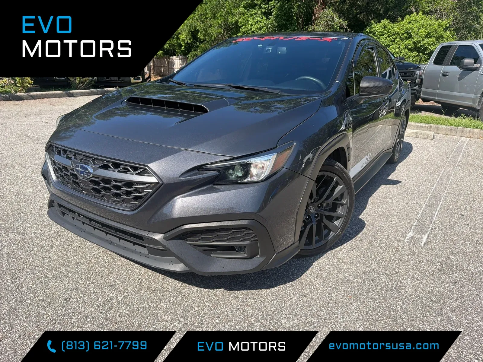Gray 2023 Subaru WRX Premium AWD w/SUNROOF & PREM. SOUND for sale in Seffner, FL