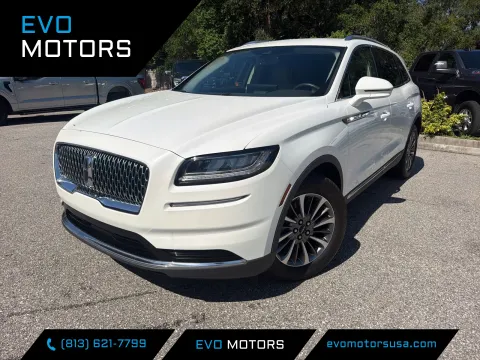 White 2023 Lincoln Nautilus Standard for sale in Seffner, FL
