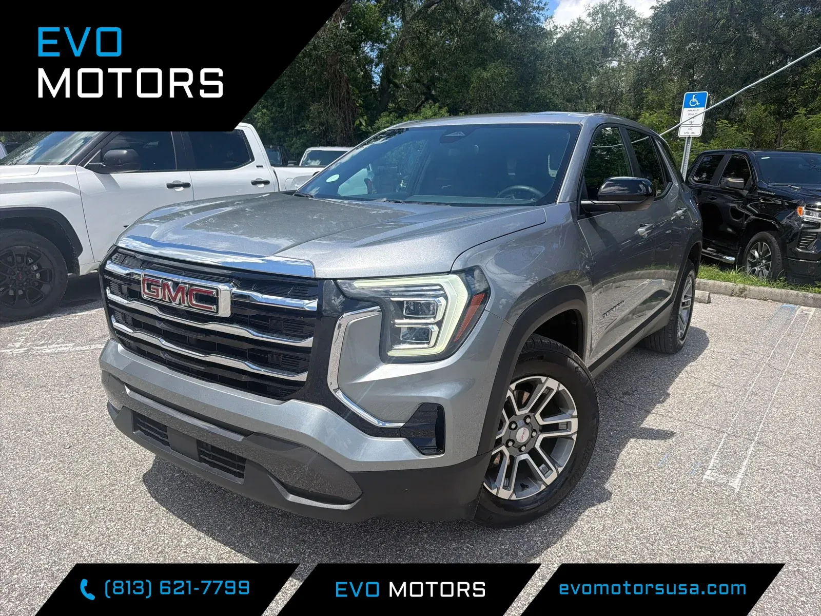 Gray 2025 GMC Terrain FWD Elevation for sale in Seffner, FL