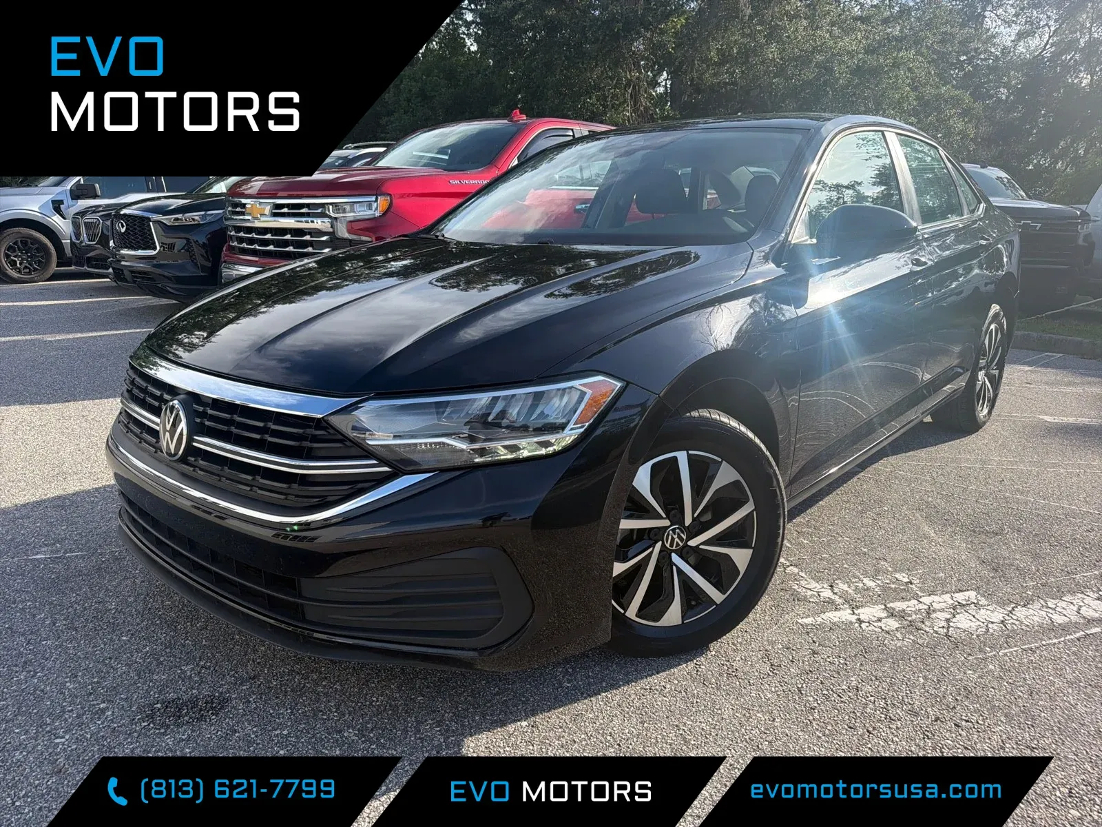Black 2024 Volkswagen Jetta S for sale in Seffner, FL