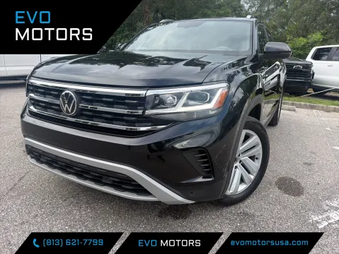 Black 2023 Volkswagen Atlas Cross Sport 2.0T SE w/Technology for sale in Seffner, FL