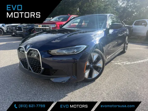 Blue 2023 BMW i4 eDrive35 for sale in Seffner, FL