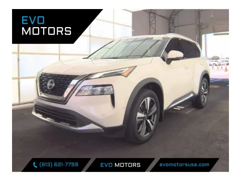 White 2023 Nissan Rogue Platinum PREMIUM PACKAGE for sale in Seffner, FL