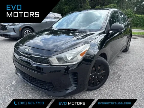 Black 2020 Kia Rio LX for sale in Seffner, FL