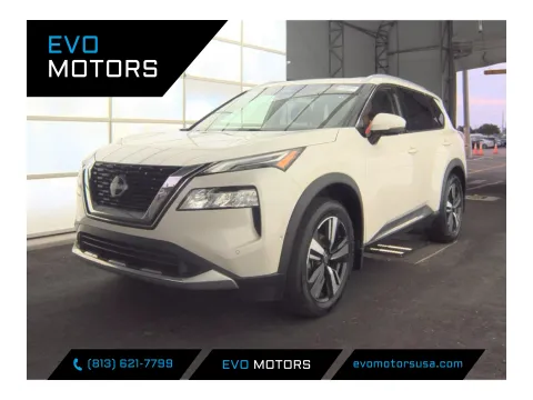 White 2023 Nissan Rogue Platinum AWD w/PREMIUM PKG. for sale in Seffner, FL