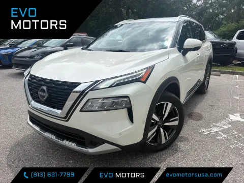 White 2023 Nissan Rogue Platinum AWD w/PREMIUM PKG. for sale in Seffner, FL