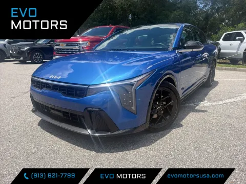 Blue 2025 Kia K4 GT-Line Turbo TECHNOLOGY PACKAGE for sale in Seffner, FL