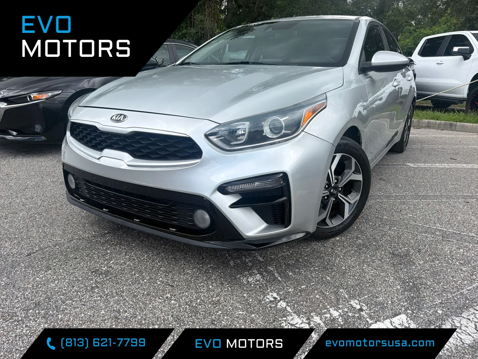 Silver 2019 Kia Forte LXS for sale in Seffner, FL