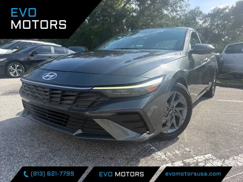 Gray 2024 Hyundai Elantra SEL for sale in Seffner, FL