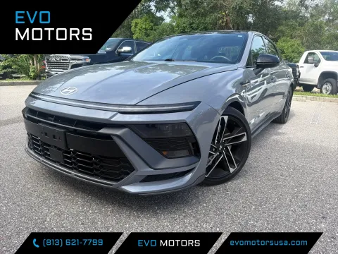 Blue 2024 Hyundai Sonata N Line for sale in Seffner, FL