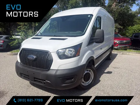 White 2023 Ford Transit Cargo Van 250 for sale in Seffner, FL