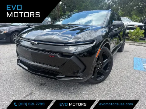 Black 2024 Chevrolet Equinox EV RS for sale in Seffner, FL