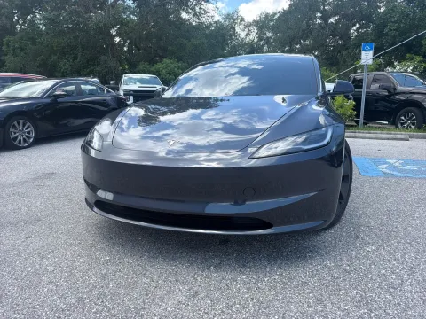 Another view of 2024 Tesla Model 3 for sale in Seffner, FL at Evo Motors