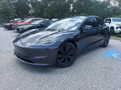 Photos of 2024 Tesla Model 3 w/FSD 4 for sale in Seffner, FL at Evo Motors