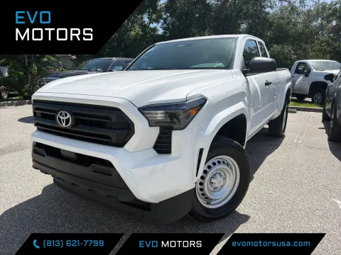 White 2025 Toyota Tacoma SR for sale in Seffner, FL
