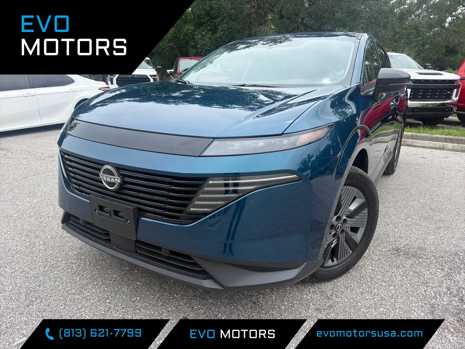 Blue 2025 Nissan Murano SL for sale in Seffner, FL