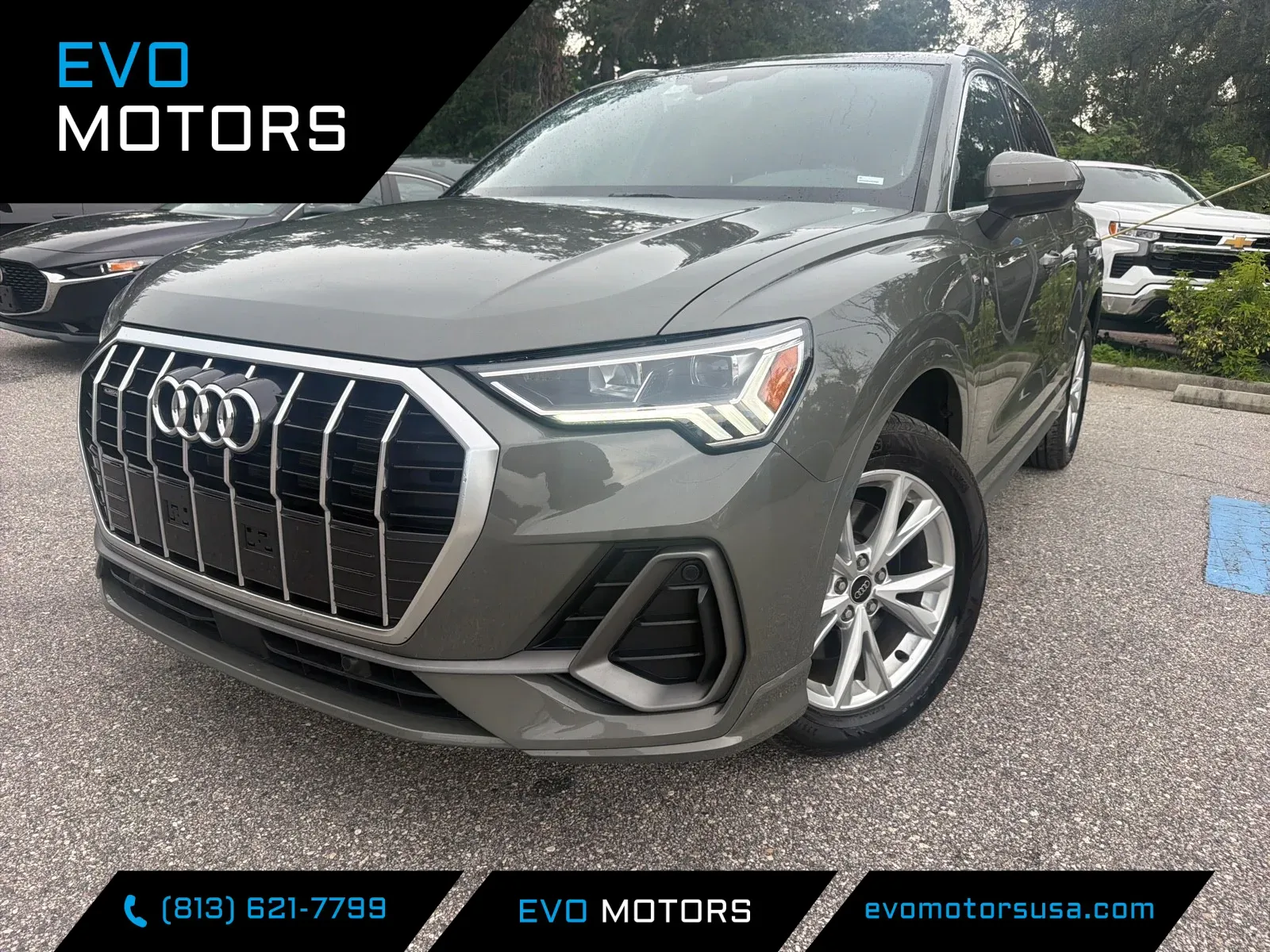 Gray 2025 Audi Q3 S line Premium for sale in Seffner, FL