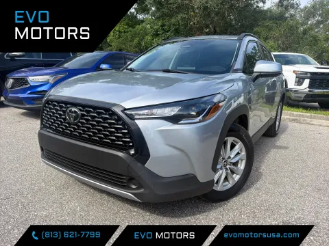 Silver 2024 Toyota Corolla Cross LE for sale in Seffner, FL