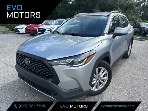 Silver 2024 Toyota Corolla Cross LE for sale in Seffner, FL