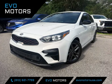 White 2021 Kia Forte GT-Line for sale in Seffner, FL