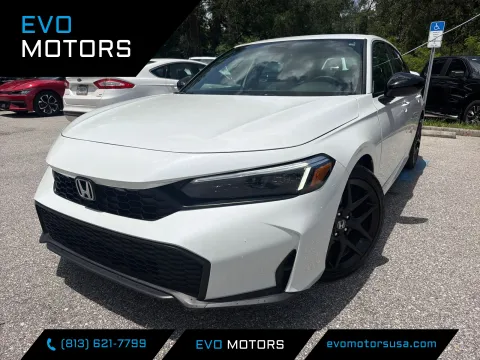 White 2026 Honda Civic Sedan Sport for sale in Seffner, FL