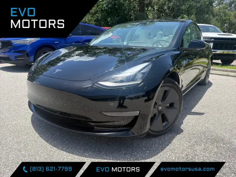 Black 2023 Tesla Model 3 for sale in Seffner, FL