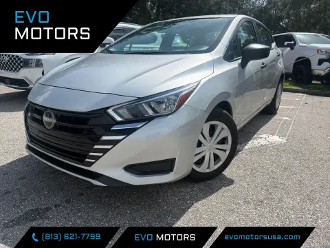 Silver 2024 Nissan Versa S for sale in Seffner, FL