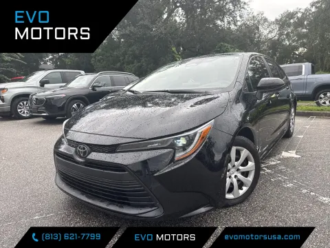 Black 2024 Toyota Corolla LE for sale in Seffner, FL