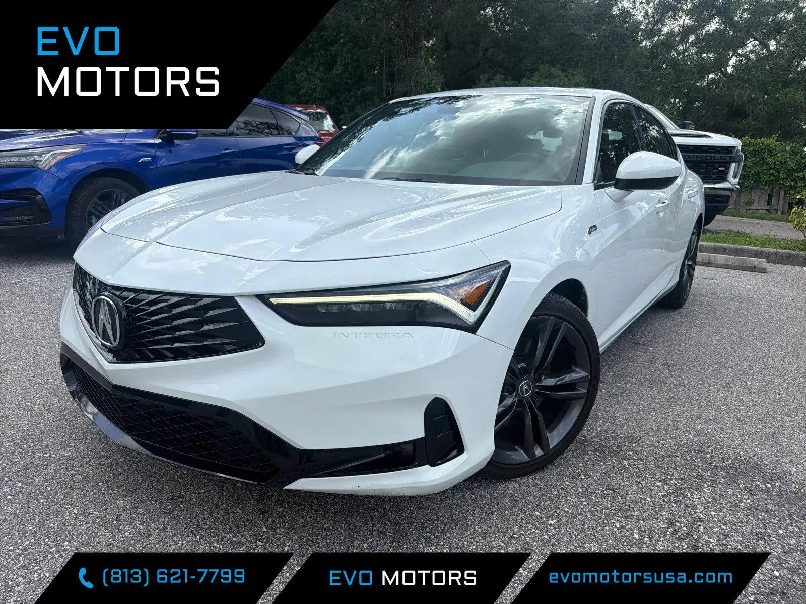 White 2025 Acura Integra w/A-Spec Package for sale in Seffner, FL