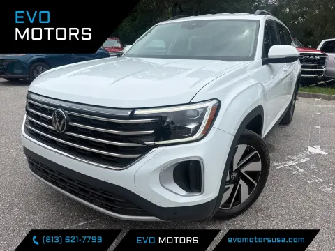 White 2025 Volkswagen Atlas 2.0T SE w/Technology for sale in Seffner, FL