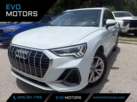 White 2025 Audi Q3 S line Premium for sale in Seffner, FL