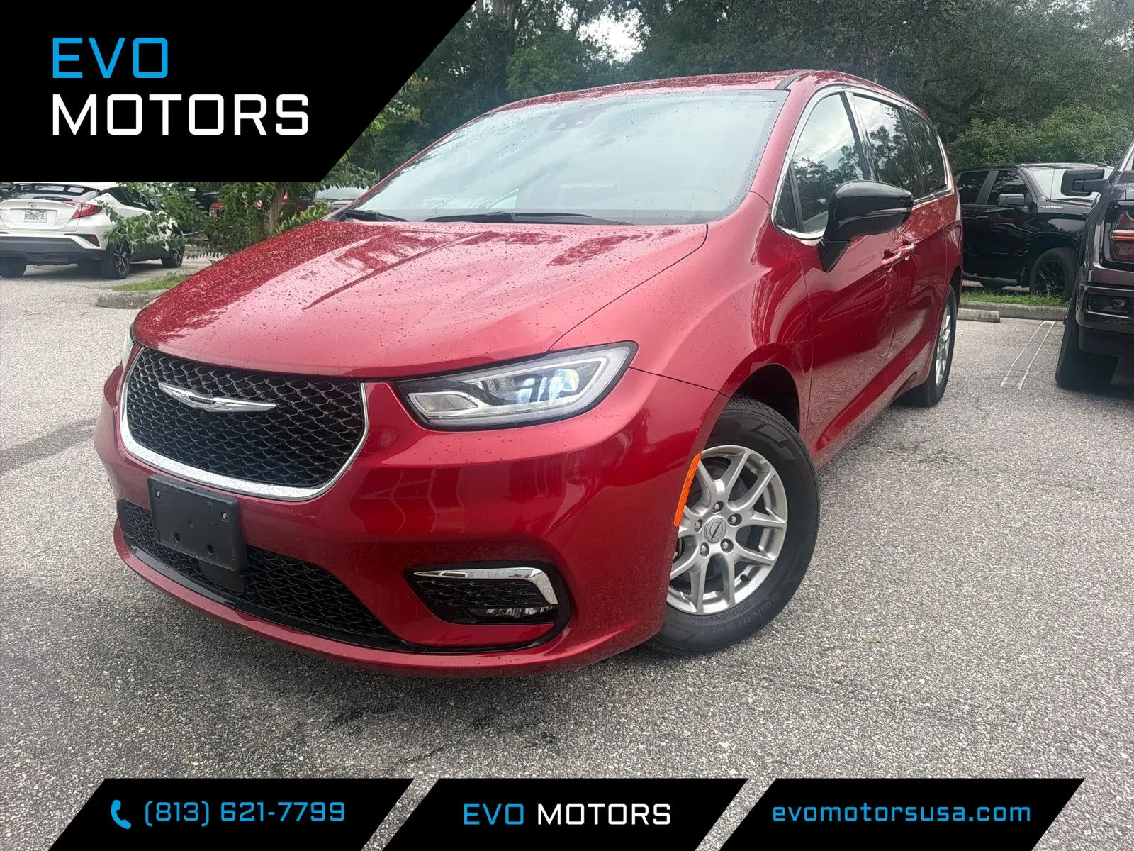 Red 2025 Chrysler Pacifica Select for sale in Seffner, FL