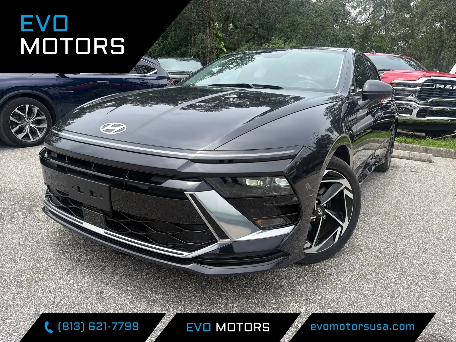 Blue 2026 Hyundai Sonata SEL Sport for sale in Seffner, FL