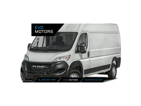 White 2025 Ram ProMaster Cargo Van Tradesman for sale in Seffner, FL