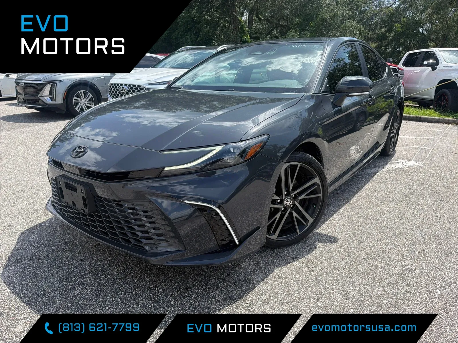 Gray 2025 Toyota Camry XSE for sale in Seffner, FL
