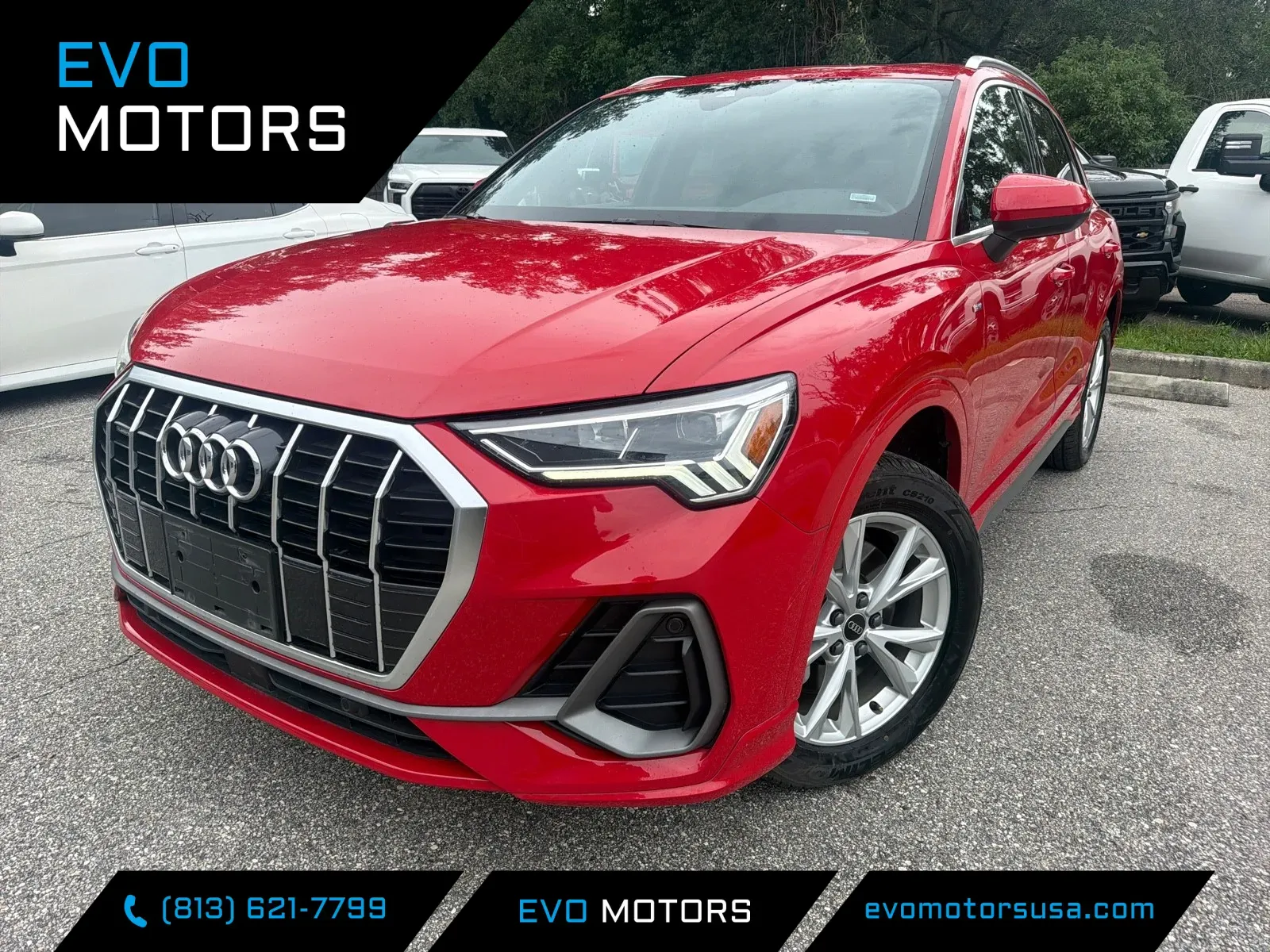 Red 2025 Audi Q3 S line Premium for sale in Seffner, FL
