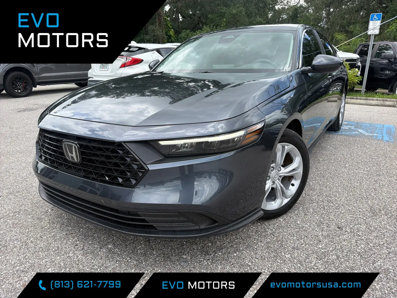 Gray 2025 Honda Accord Sedan LX for sale in Seffner, FL