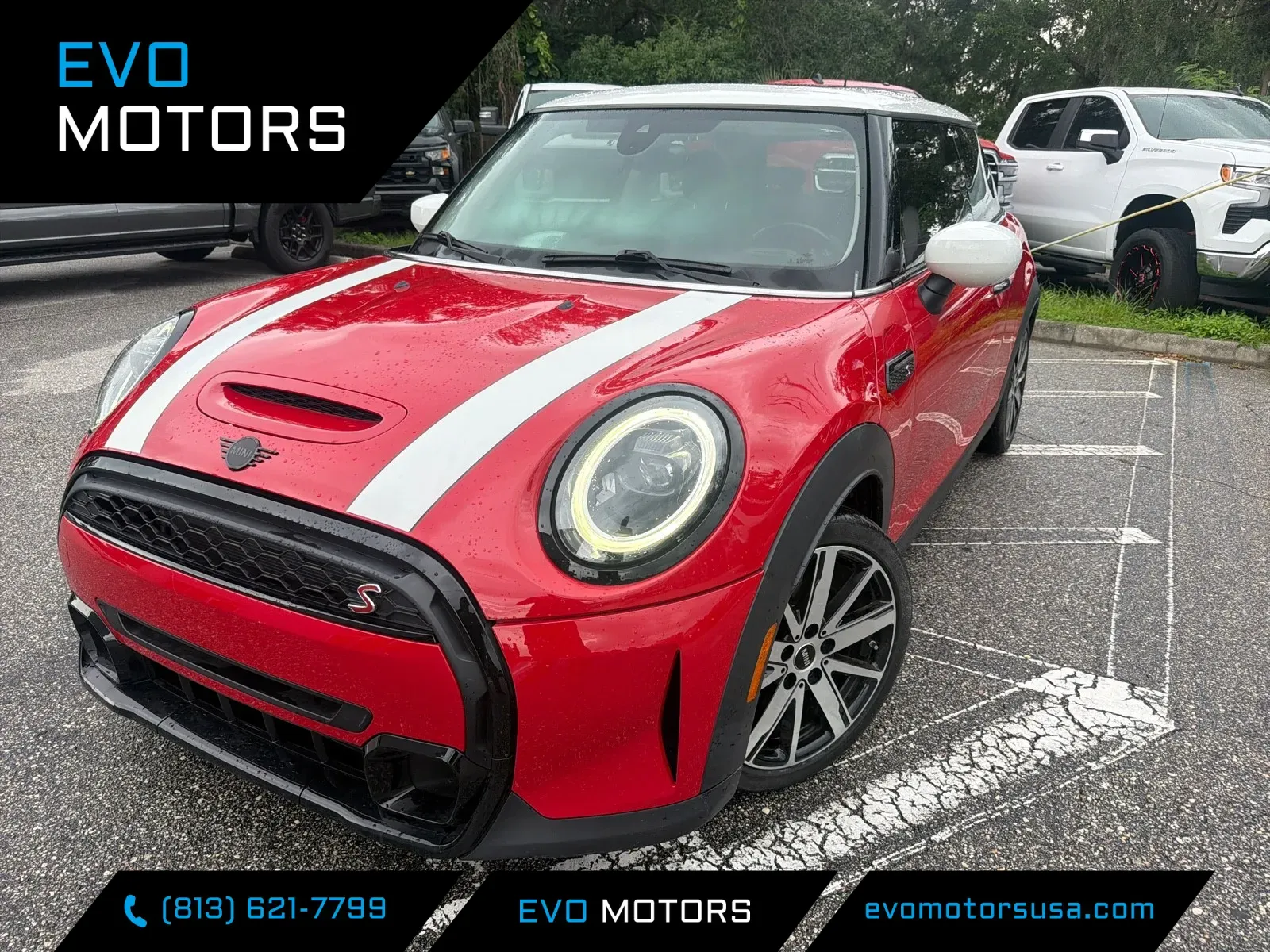 Red 2024 MINI Hardtop 2 Door Cooper S for sale in Seffner, FL