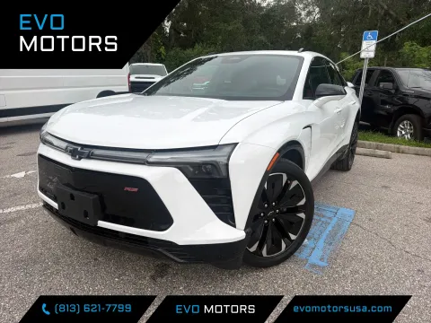 White 2024 Chevrolet Blazer EV eAWD RS for sale in Seffner, FL