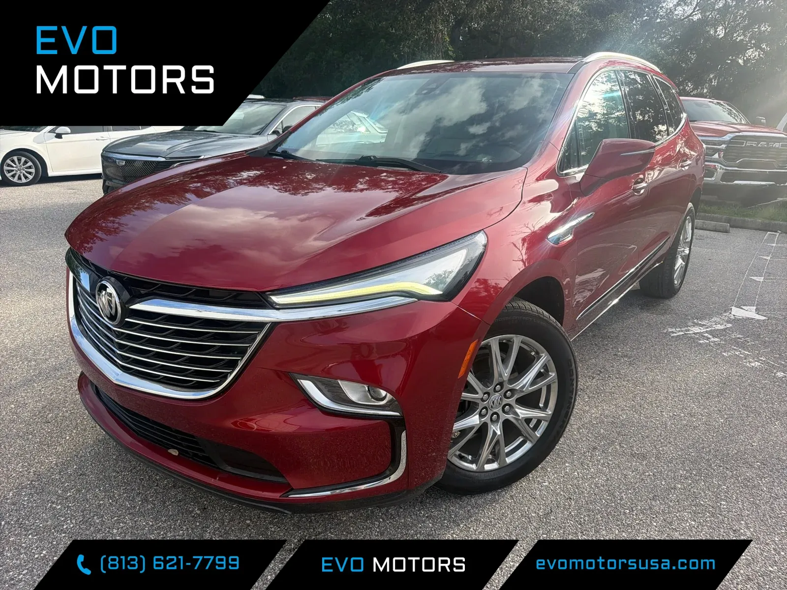 Red 2023 Buick Enclave Premium for sale in Seffner, FL