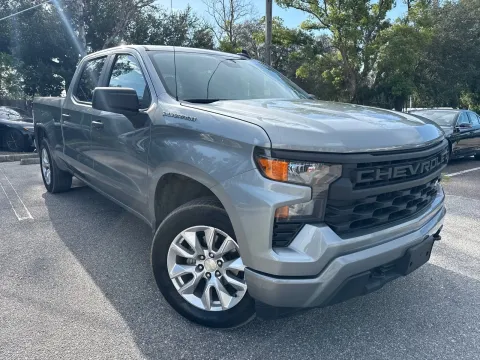 More photos of 2024 Chevrolet Silverado 1500 Custom Crew Cab 4X4 at Evo Motors, FL