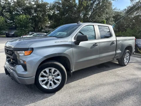 Another view of 2024 Chevrolet Silverado 1500 Custom Crew Cab 4X4 for sale in Seffner, FL at Evo Motors