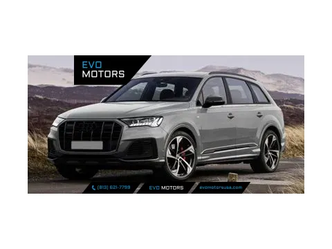 White 2023 Audi Q7 Premium AWD for sale in Seffner, FL