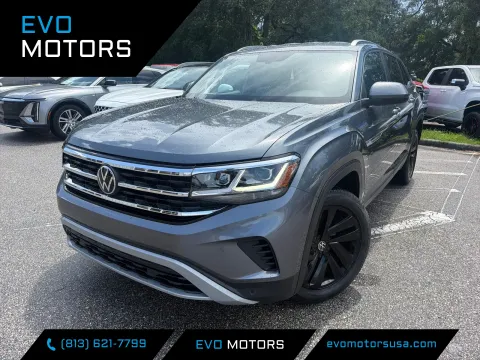 Gray 2023 Volkswagen Atlas Cross Sport 3.6L V6 SE w/Technology for sale in Seffner, FL