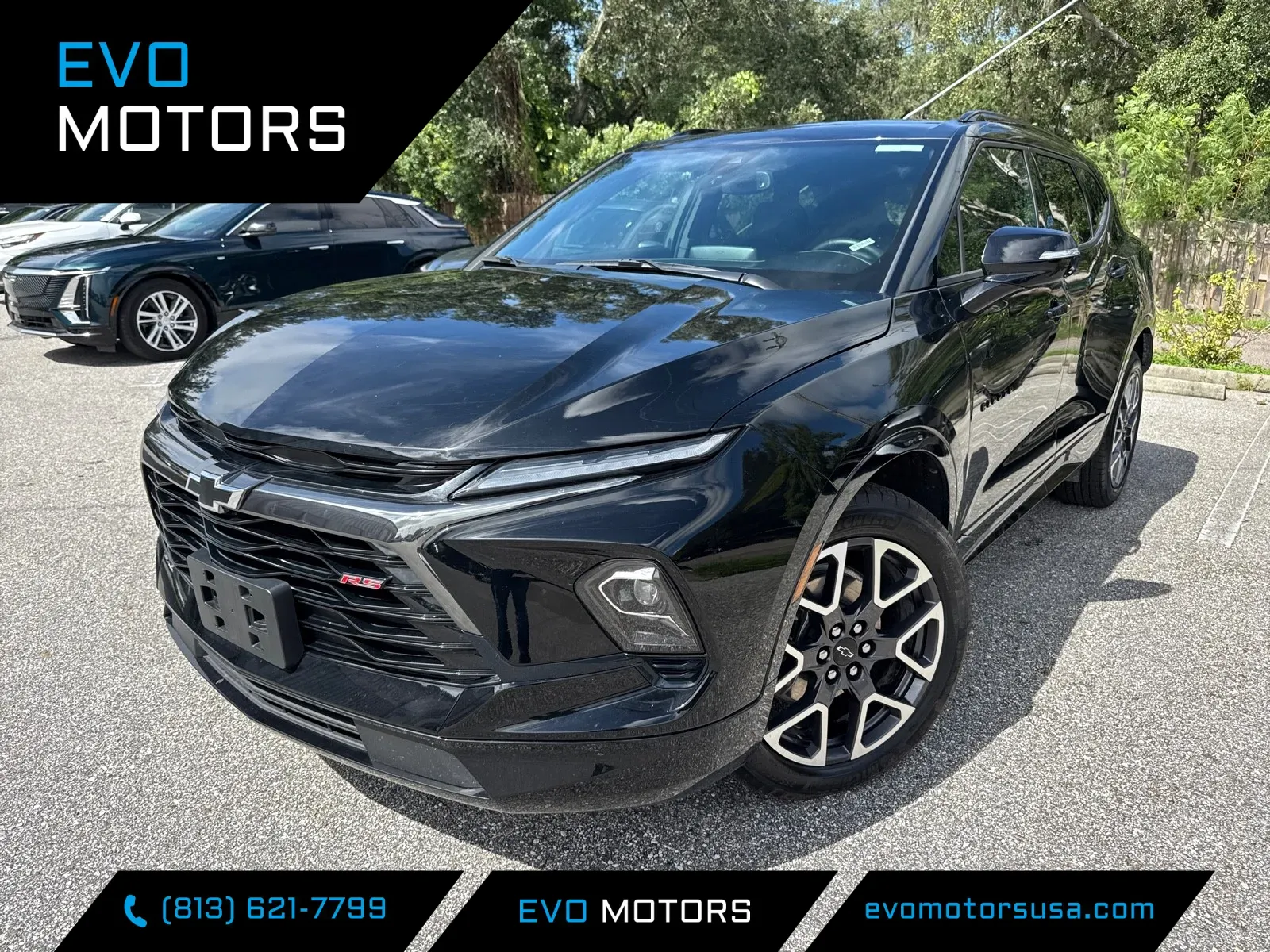 Black 2025 Chevrolet Blazer RS for sale in Seffner, FL
