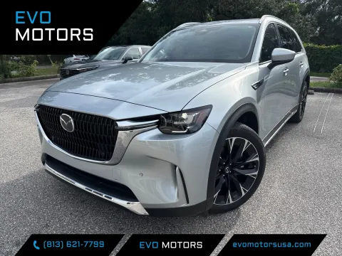 Silver 2024 Mazda CX-90 PHEV Premium for sale in Seffner, FL