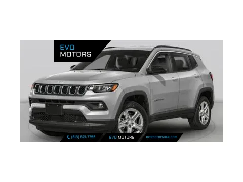 White 2025 Jeep Compass Latitude for sale in Seffner, FL