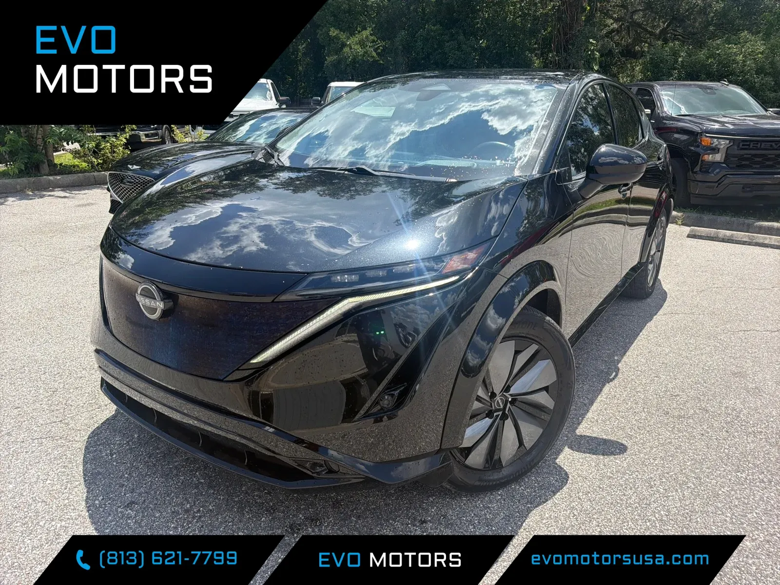Black 2023 Nissan ARIYA ENGAGE+ for sale in Seffner, FL