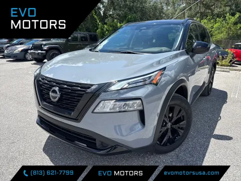 Gray 2023 Nissan Rogue SV W/PREMIUM MIDNIGHT PKG. for sale in Seffner, FL