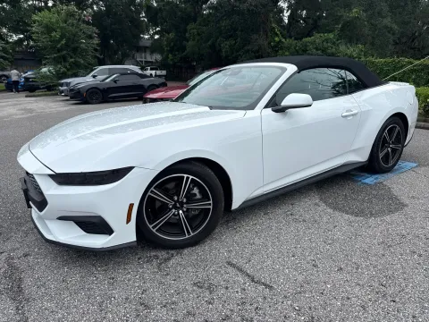 Another view of 2025 Ford Mustang EcoBoost Premium CONVERTIBLE for sale in Seffner, FL at Evo Motors